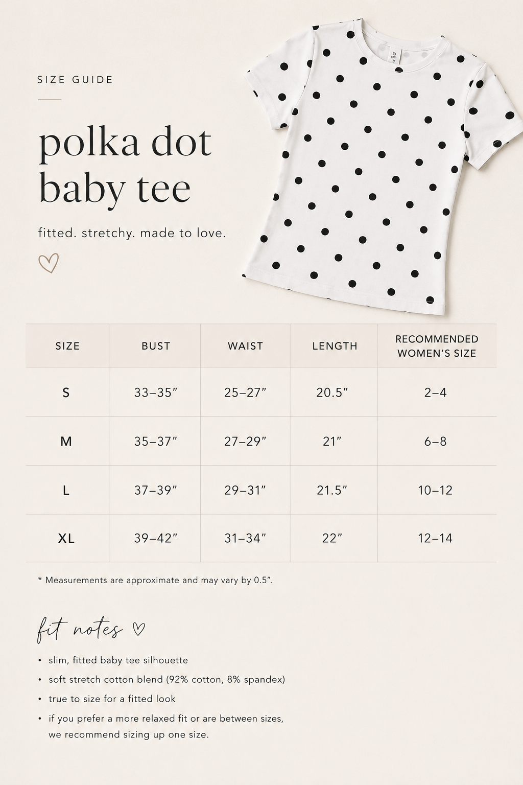 Polka Dot Embroidered signature top PRE-ORDER (LATE JULY/EARLY AUG)