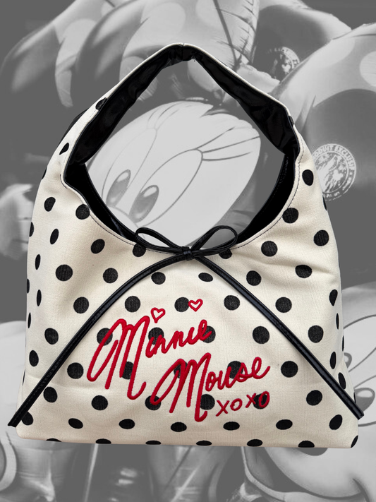 XOXO Polka Dot  Embroidered Purse (EARLY MARCH)