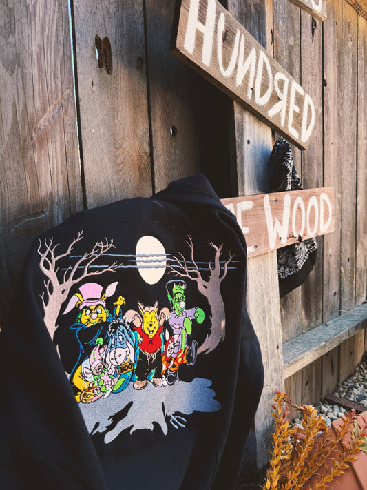 Hundred Acre Haunt Embroidered sweatshirt (PRE ORDER MID/LATE AUG)