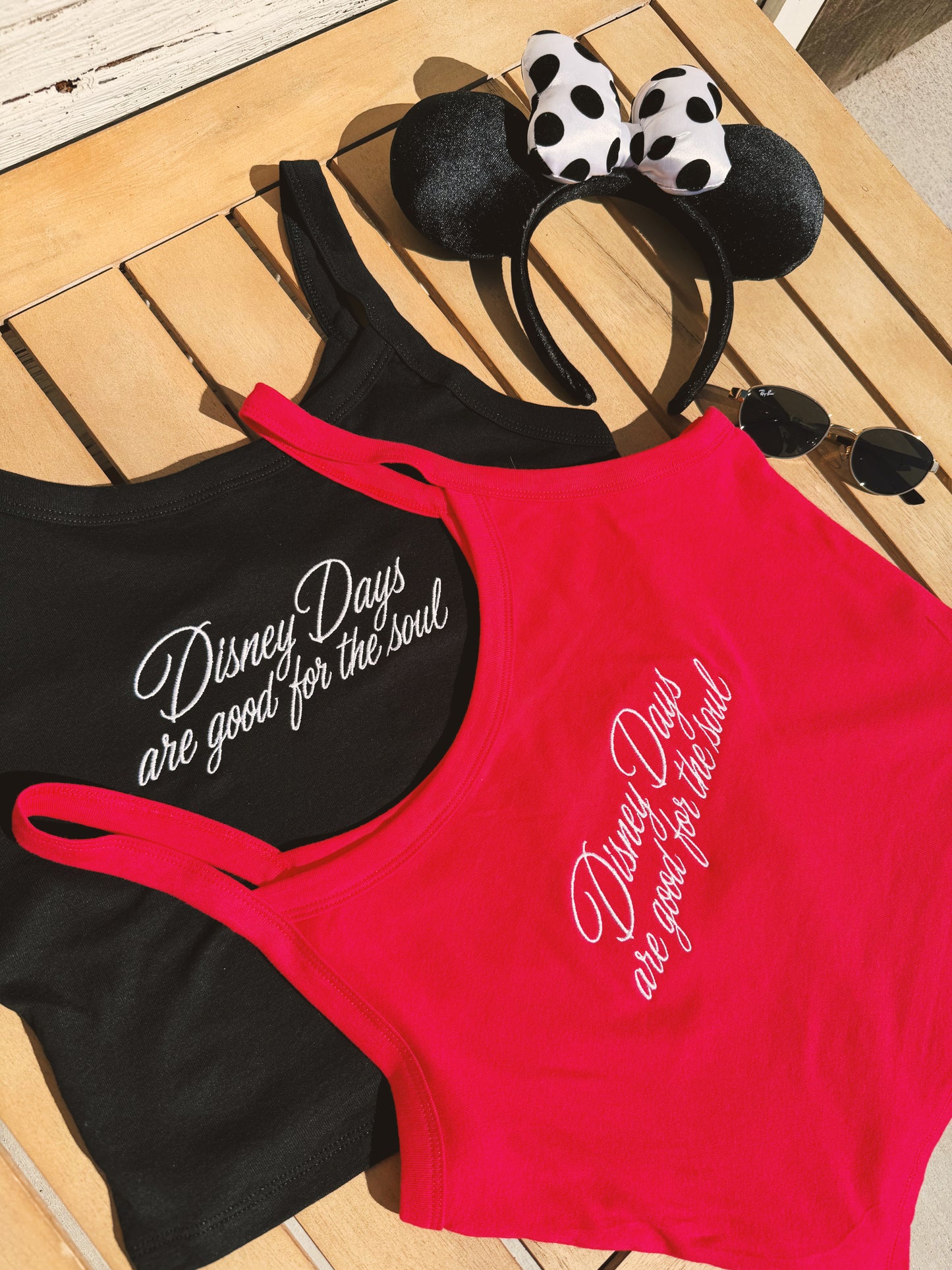 Park Days Embroidered tank PRE ORDER  (EARLY JULY)