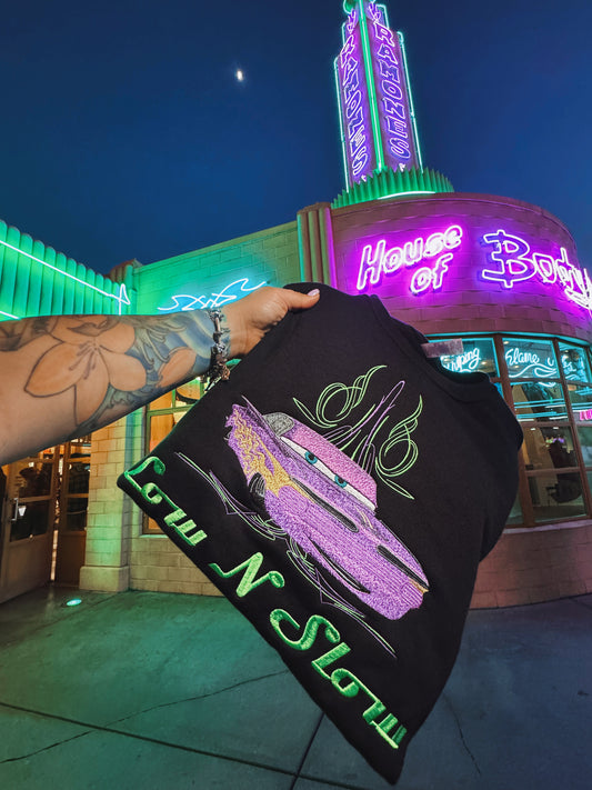 Low N Slow embroidered crewneck PRE ORDER  (11/21-12/3)