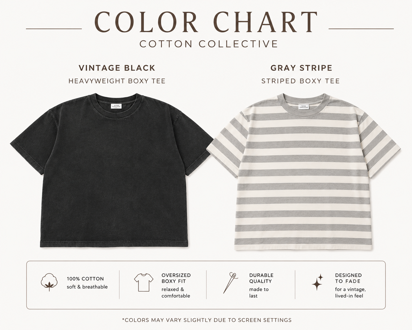 Striped monster club GRAPHIC BOXY TEE (EARLY/MID SEPTEMBER)