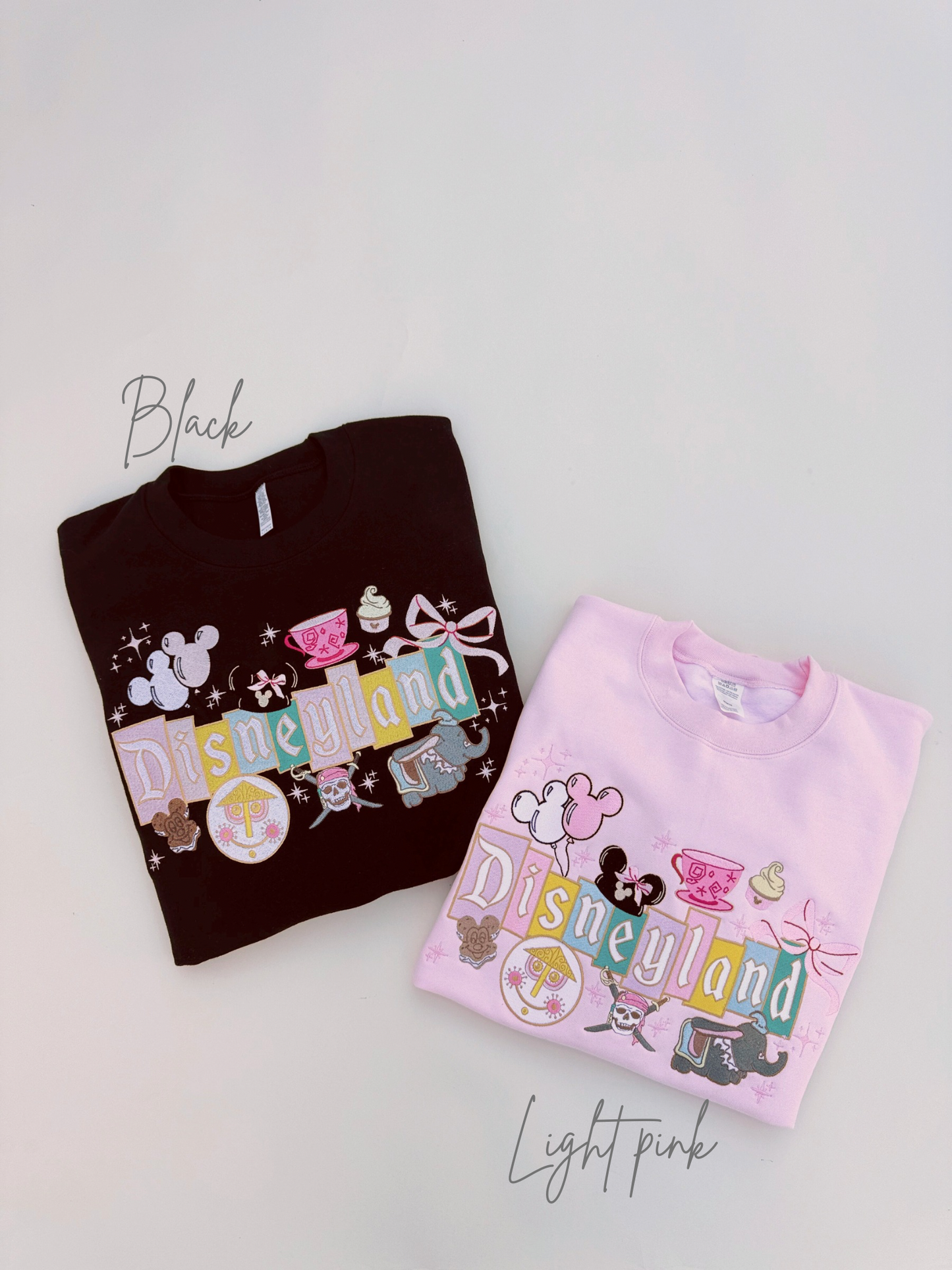 Girly In the Parks Embroidered Sweatshirt PRE-ORDER (11/21-12/3)