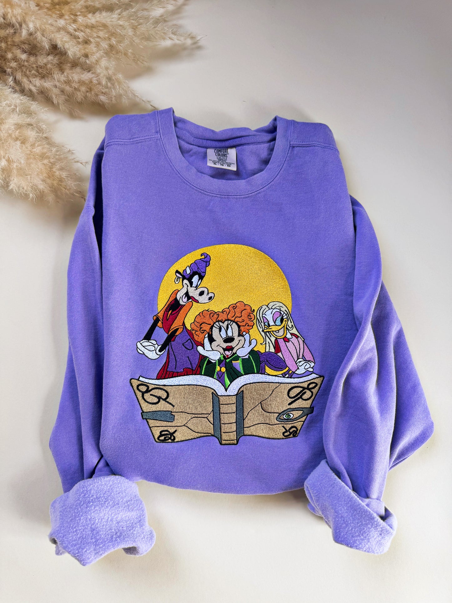 Witchy Sandersons embroidered crewneck PRE ORDER(MID/LATE AUG)