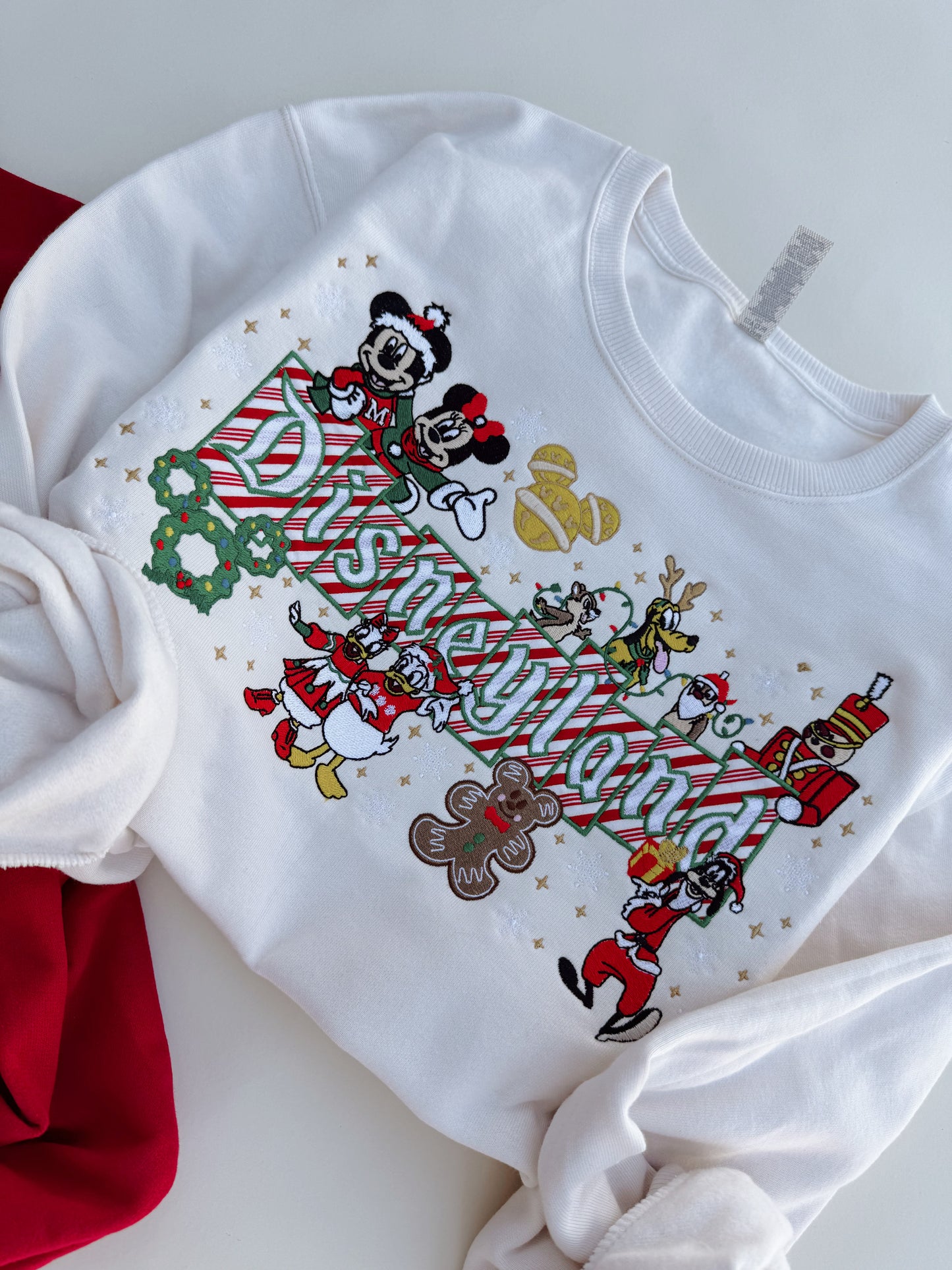Christmas in the Parks embroidered crewneck PRE-ORDER (11/21-12/3)