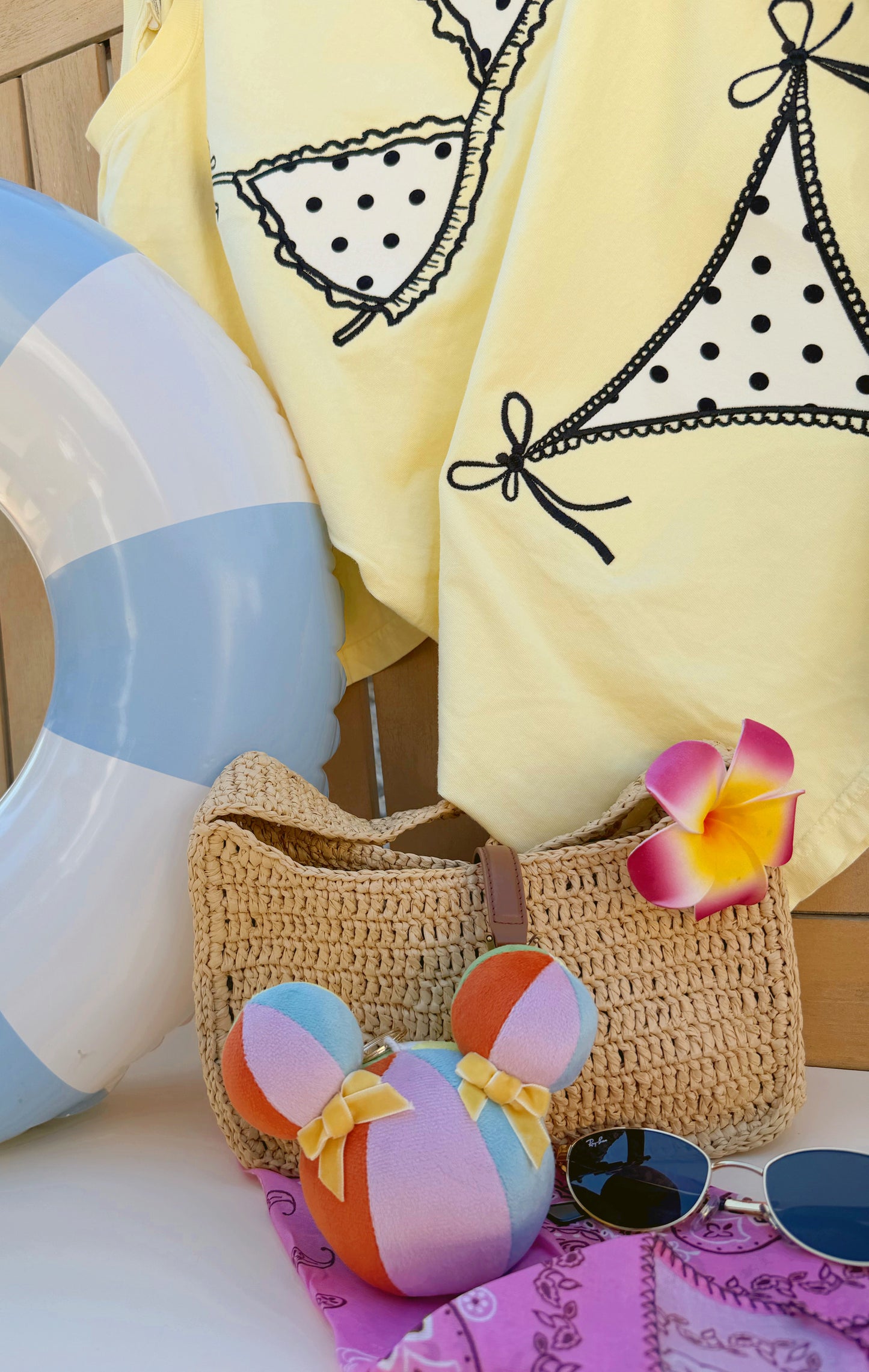 Mouse Beach Ball Bag Charms (PRE SALE ESTIMATED WEEK OF JULY 12th)