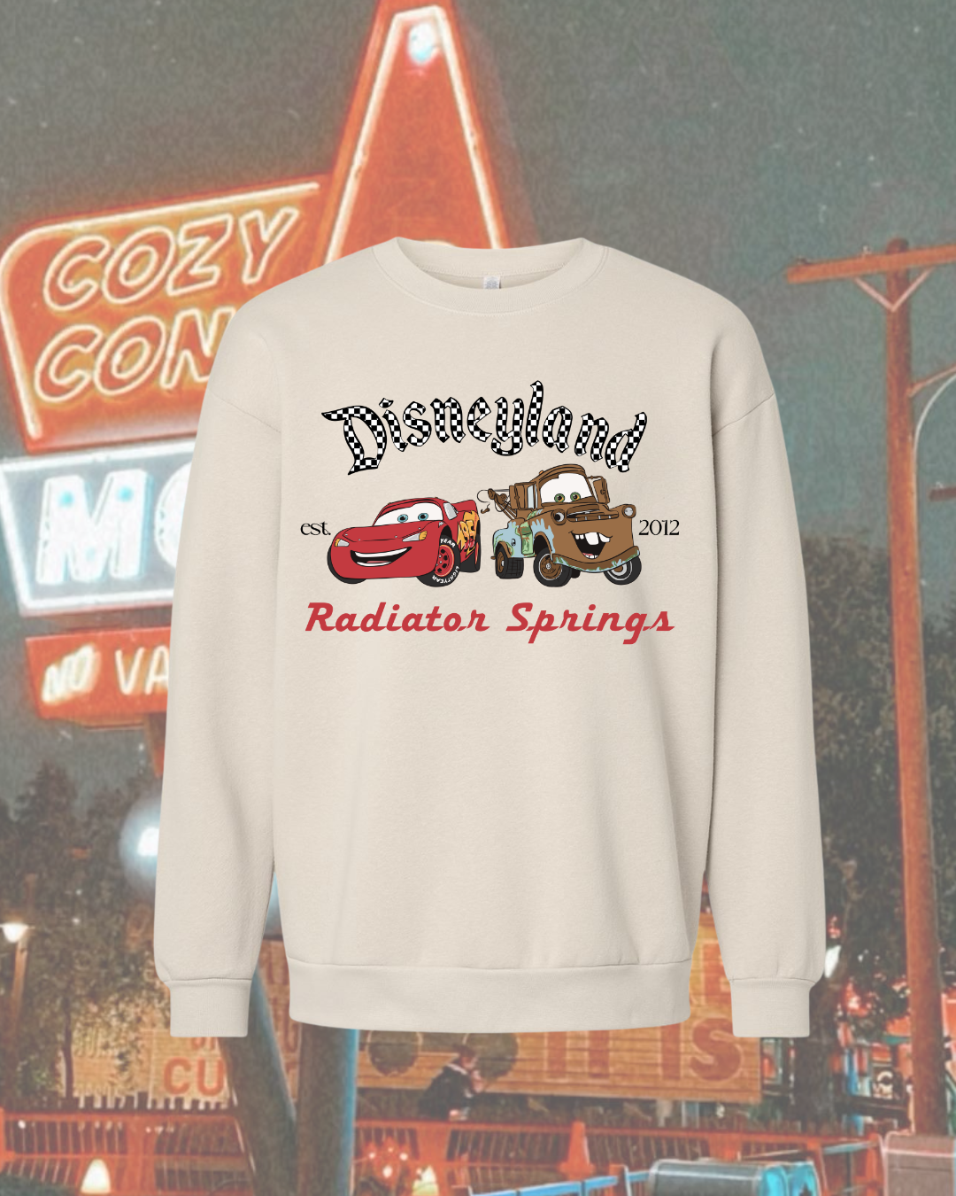 Racers unisex GRAPHIC crewneck