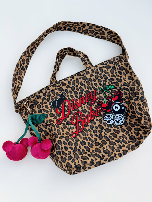 Leopard Babe Embroidered Tote Bag (LATE FEB/EARLY MARCH)