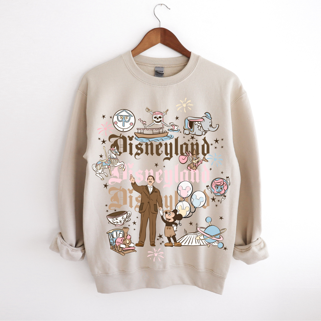 In the parks GRAPHIC unisex crewneck MADE TO ORDER