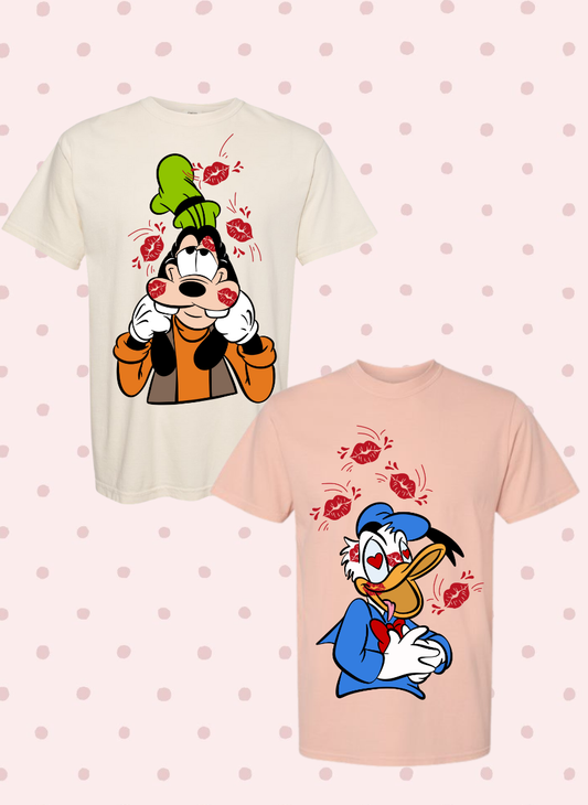 Kisses ADULT GRAPHIC TEES (MADE TO ORDER)